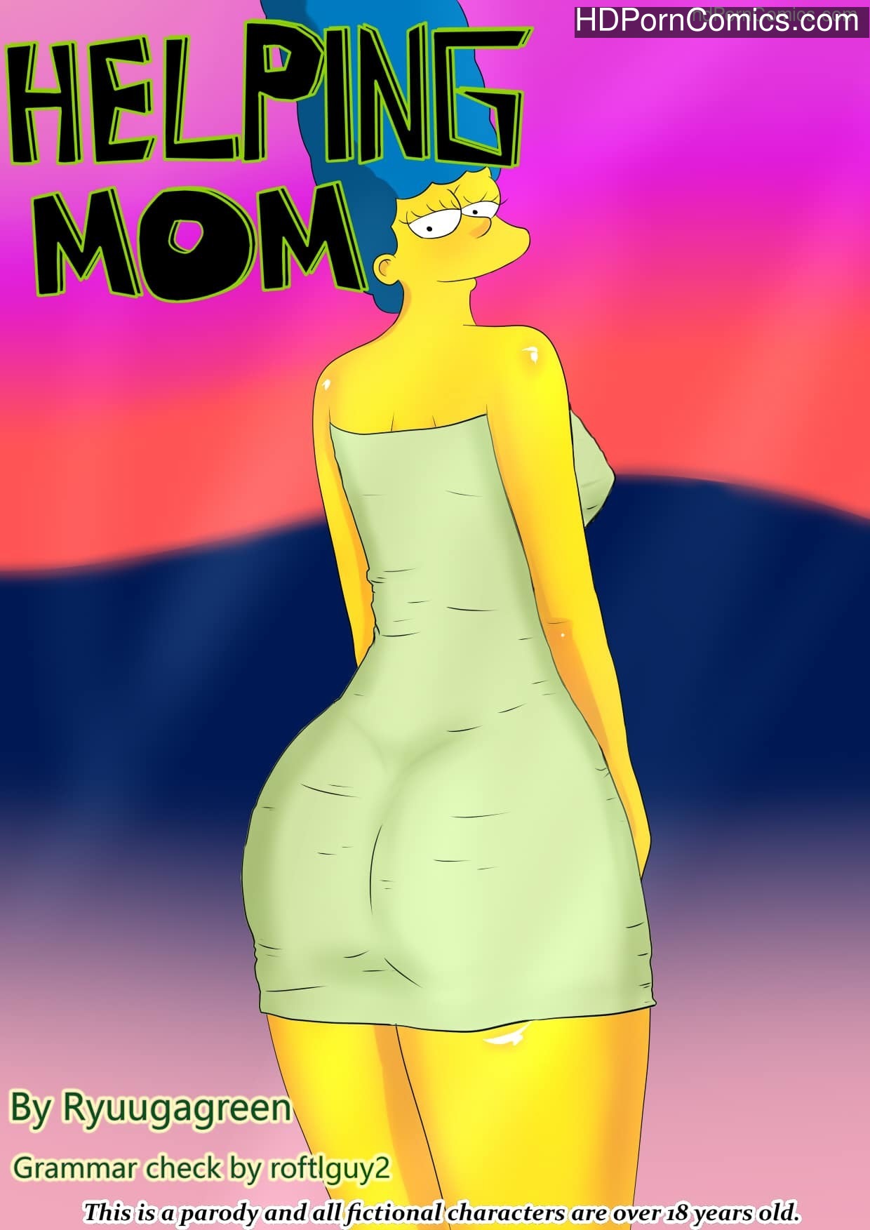 Simpsons - Helping Mom1 free sex comic